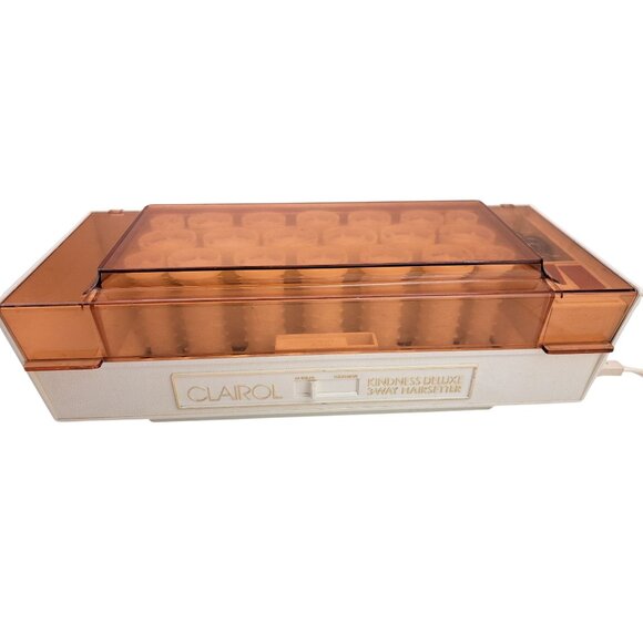 Clairol Other - Vintage Clairol Kindness Deluxe 3-Way Hairsetter Hot Roller Clips Electric Works